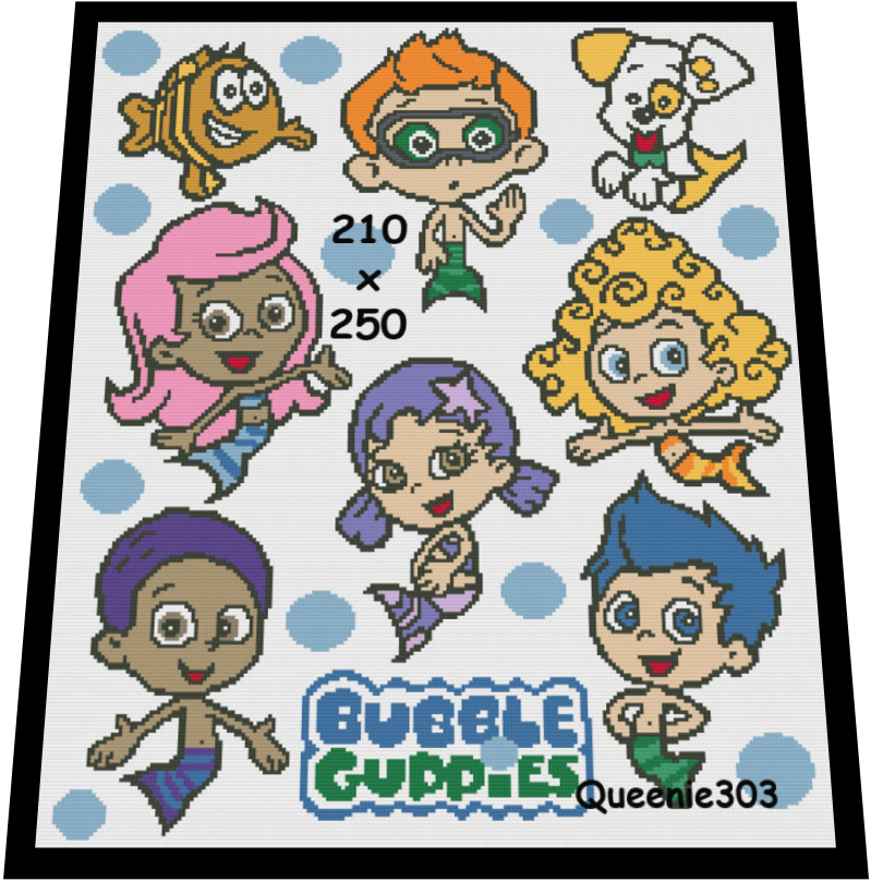 Bubble Guppies (818x828), Png Download