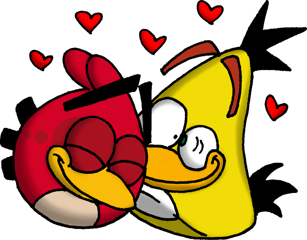 0 Replies 25 Retweets 73 Likes - Angry Bird Red And Yellow (1024x801), Png Download