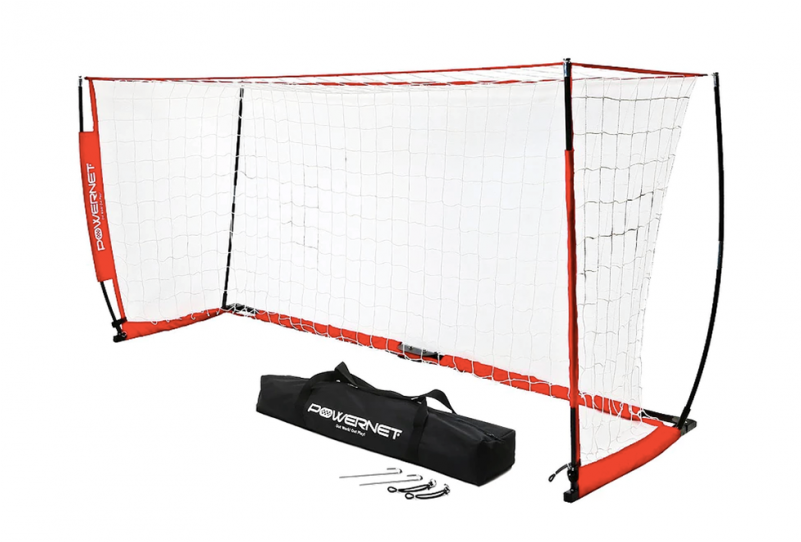 Powernet Soccer Goal Portable Bow Style Net (800x800), Png Download