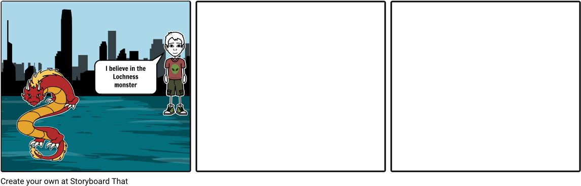 Lochness Monster - Illustration (1164x385), Png Download