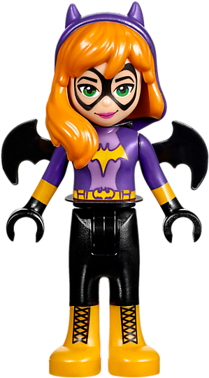 Batgirl Batjet Chase - Batgirl Dc Superhero Girls Lego (800x600), Png Download