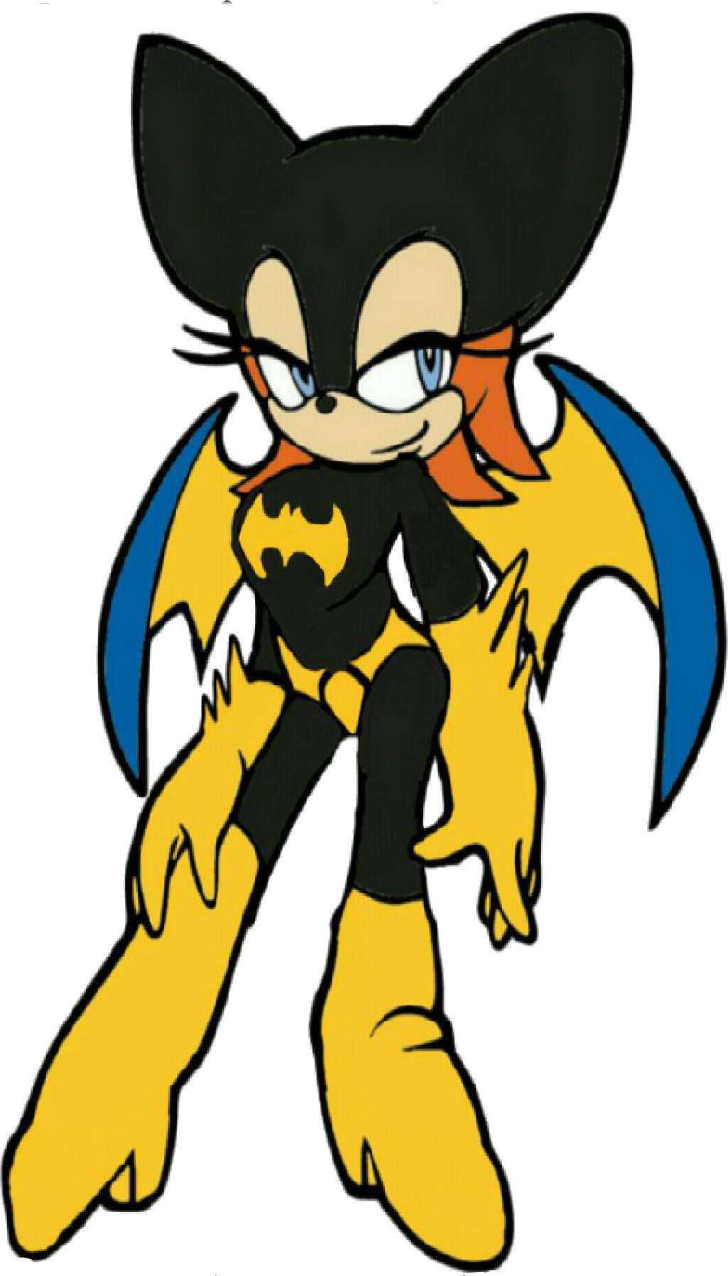 Rouge The Bat Images Rouge As Batgirl Hd Wallpaper - Rouge The Bat Batgirl (1025x1796), Png Download