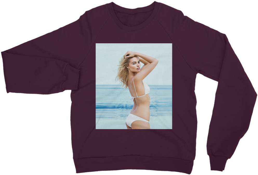 Margot Robbie In Bikini ﻿classic Adult Sweatshirt - Tee Morning Gardener Shirt Mapleside 85 (1024x1024), Png Download