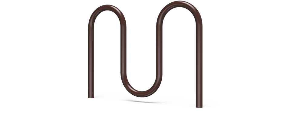 Multi-bike Squiggle - Metal (1000x563), Png Download