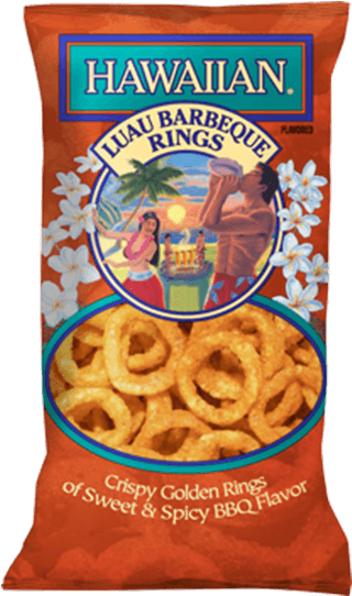 Hawaiian® Luau Barbeque Rings - Hawaiian Chips Rings (800x800), Png Download