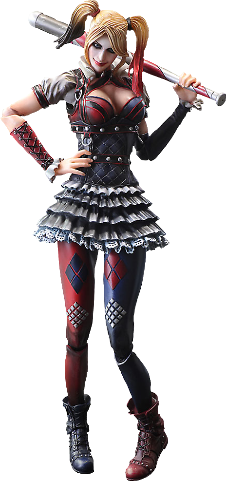 Harley Quinn Batman Arkham Knight (464x987), Png Download