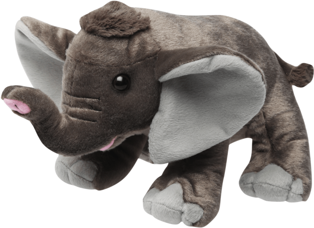Unisex Baby Elephant Soft Toy Indian Elephant Full Size Png Download Seekpng