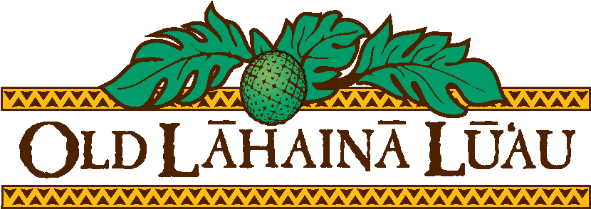 Old Lahaina Luau Logo Cmyk Breadfruit Copy-01 - Old Lahaina Luau Logo (892x375), Png Download