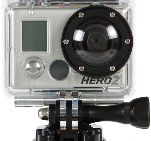 35055210 Ft - Camera Gopro Hero 2 (830x467), Png Download