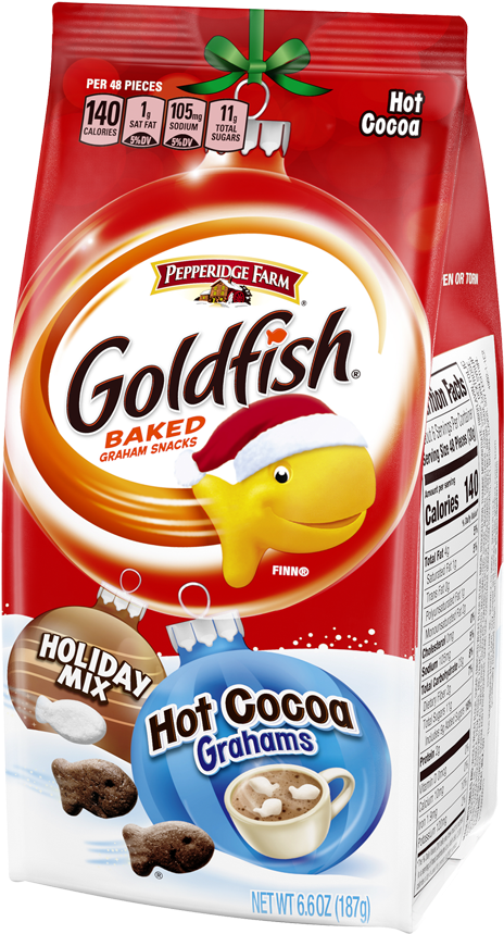 Hot Cocoa Goldfish (1000x1000), Png Download