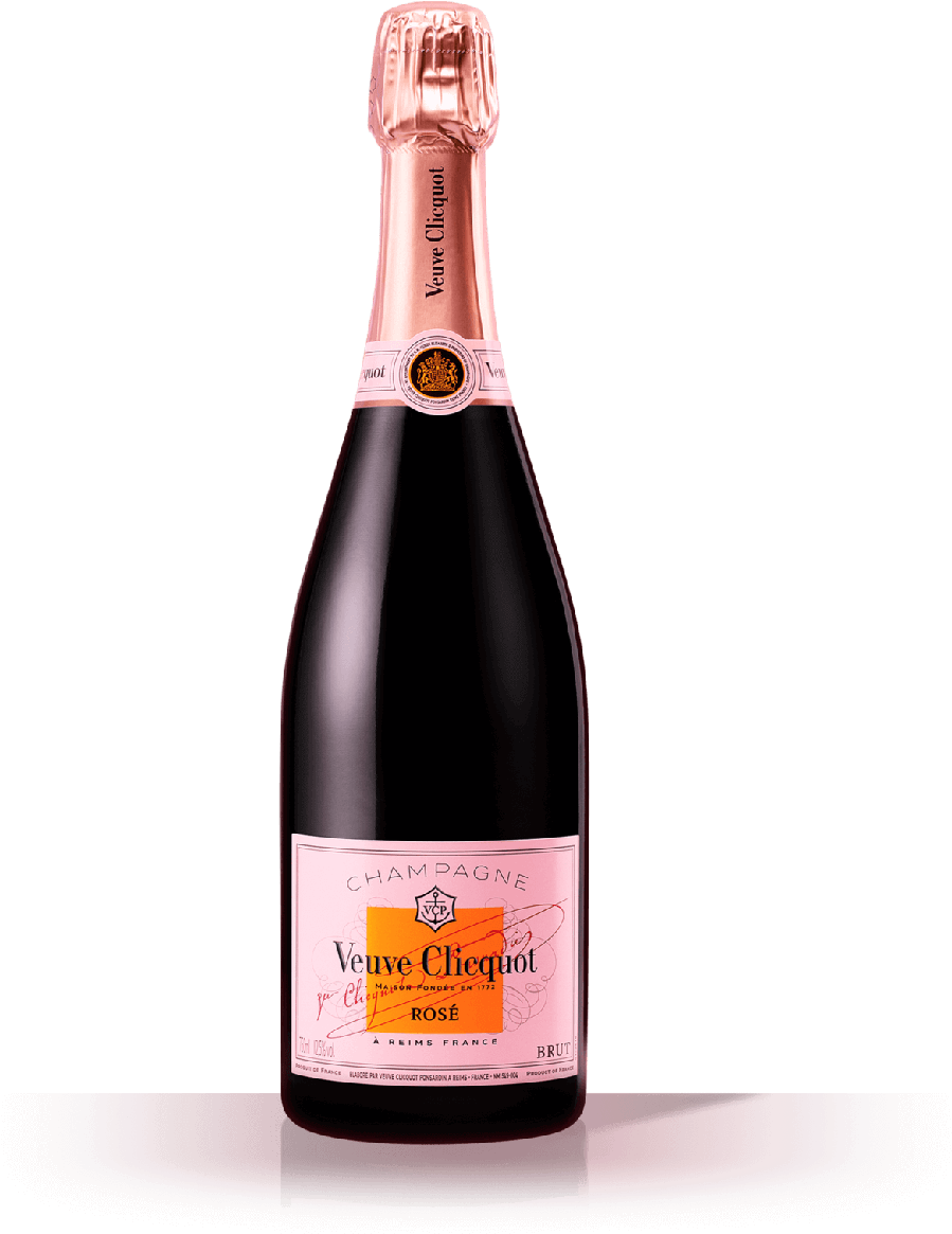 Veuve Clicquot Brut Rosé - Veuve Clicquot (1600x1386), Png Download