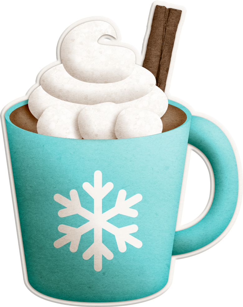Hot Cocoa - Winter Hot Chocolate Clipart (780x986), Png Download