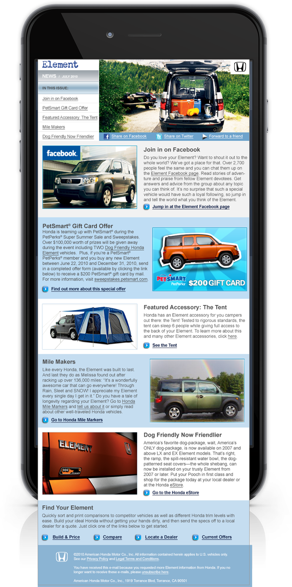 04 Honda Carousel Dog Friendly Newsletter - Minivan (929x1869), Png Download