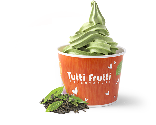 Green Tea - Tutti Frutti Gummy Bear (640x540), Png Download