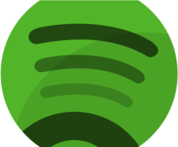 Drawn Logo Spotify - Circle (640x480), Png Download