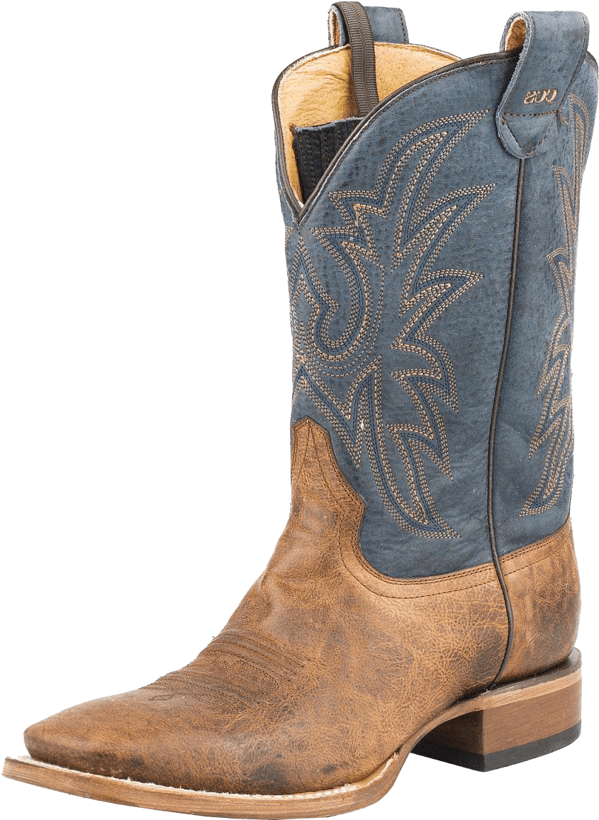 09 020 8250 0809 6 - Roper Mens Square Toe Cowboy Boots (960x1200), Png Download