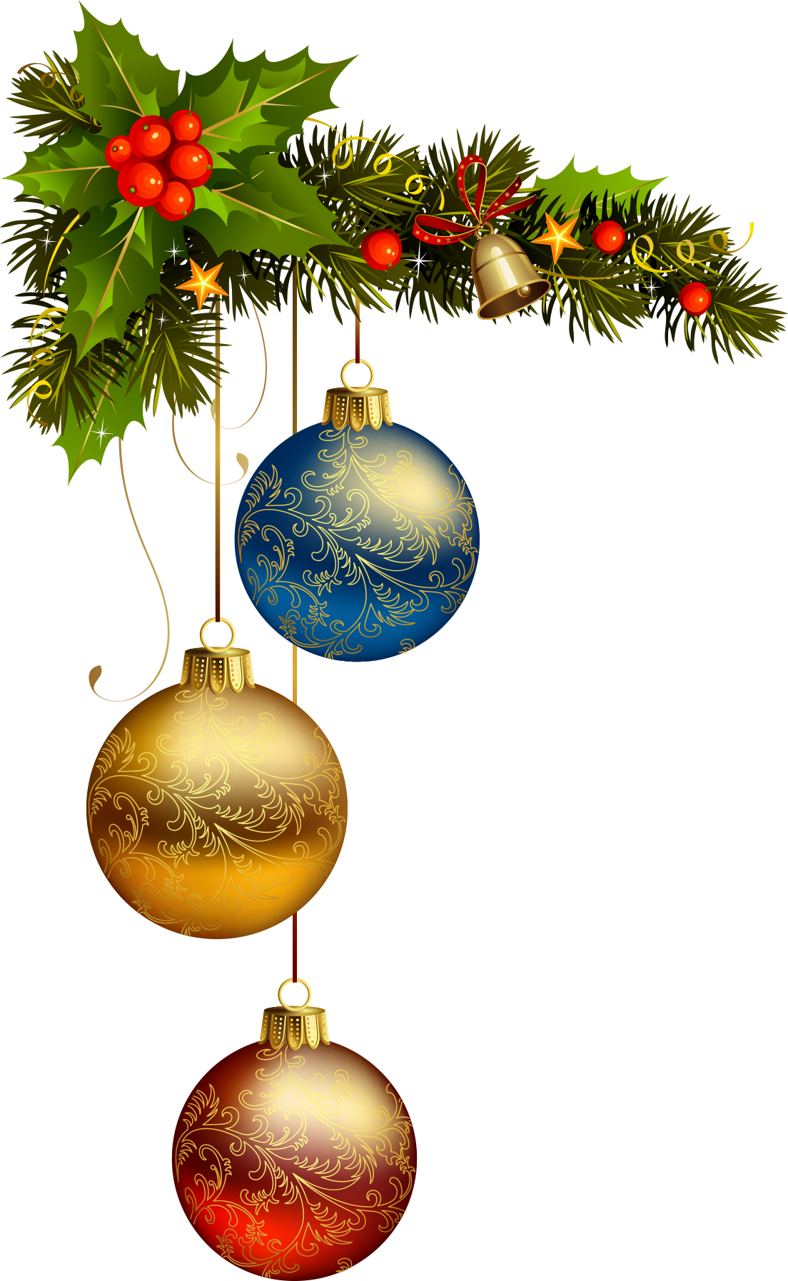 Download - Christmas Guirlande (1104x1795), Png Download