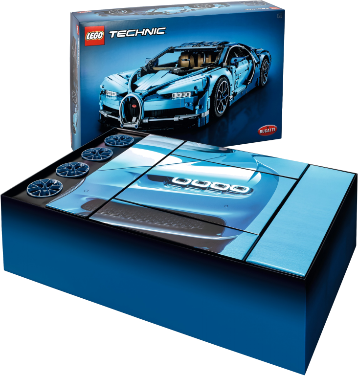 Add To Cart Add To Wishlist - Lego Technic Bugatti Chiron Box (732x769), Png Download