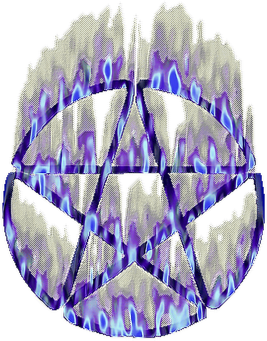 Pentagram Cute Satanism Wiccan Demon - Pentagram Transparent Gif (1024x1184), Png Download