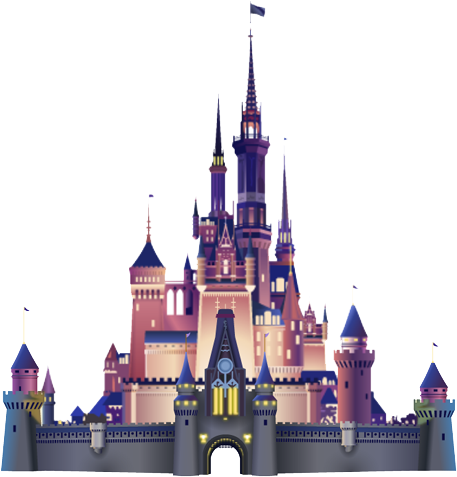 Disney Castle Silhouette Png - Walt Disney Pictures Castle (710x521), Png Download