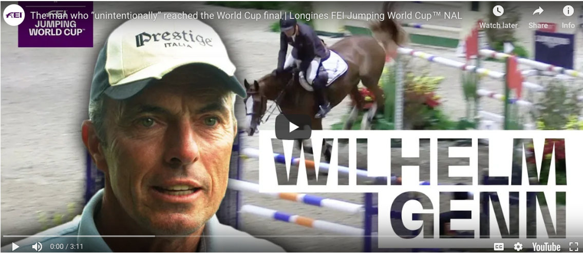 Wilhelm Genn And Bugatti Full Of Surprises - Show Jumping (1134x567), Png Download