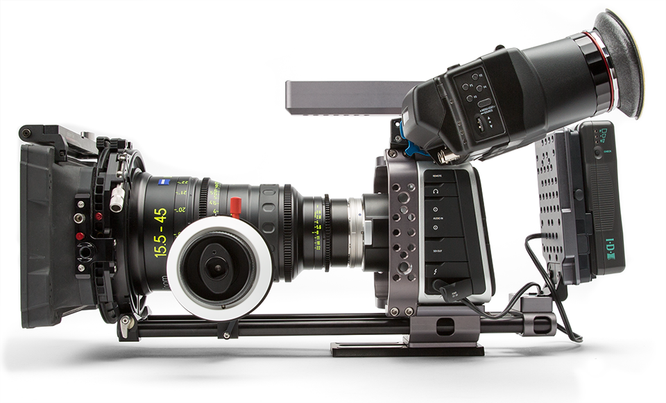 Bmcc Rig 4k Shooters Evf - Blackmagic Cinema 2.5 K (960x581), Png Download