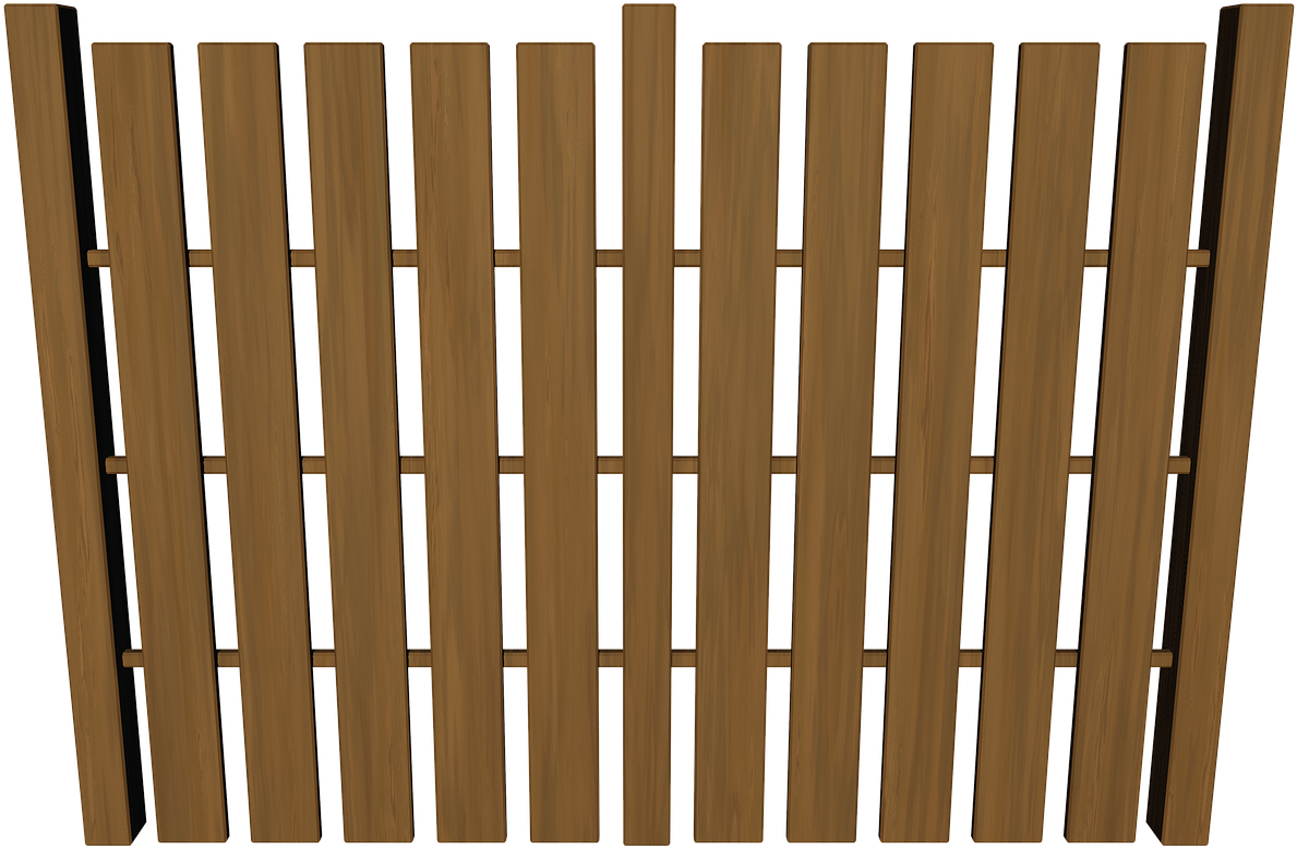 Fence Wood Isolated - Fence (1280x800), Png Download