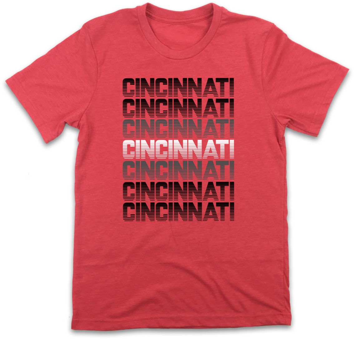 Red & Black Cincinnati Retro - Woody Hayes Because I Couldn T Go (1160x1160), Png Download