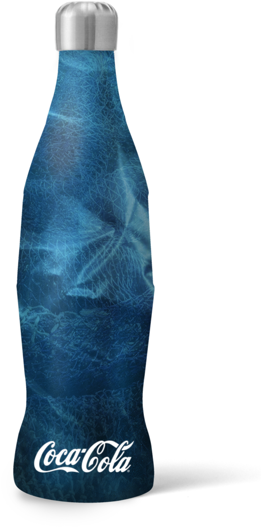 Coke Bottle Plastic Sea Parley Logo Coke - Coca Cola (1000x1481), Png Download