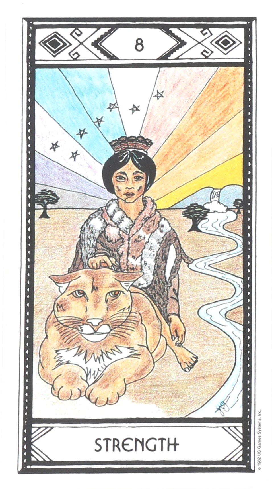 Native American Tarot Deck Magda Weck Gonzalez (1440x2160), Png Download