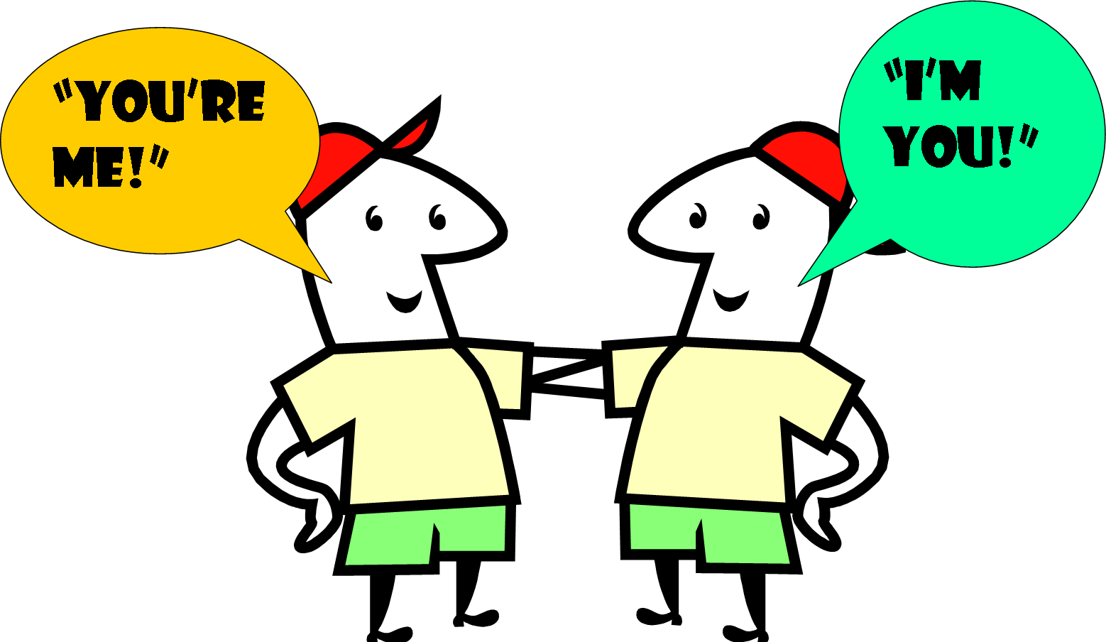 Quotation Marks - Grammar Errors - Look Alike Day (1558x904), Png Download