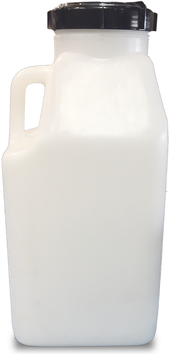 Wide Mouth Storage Jug - Plastic Bottle (900x1157), Png Download