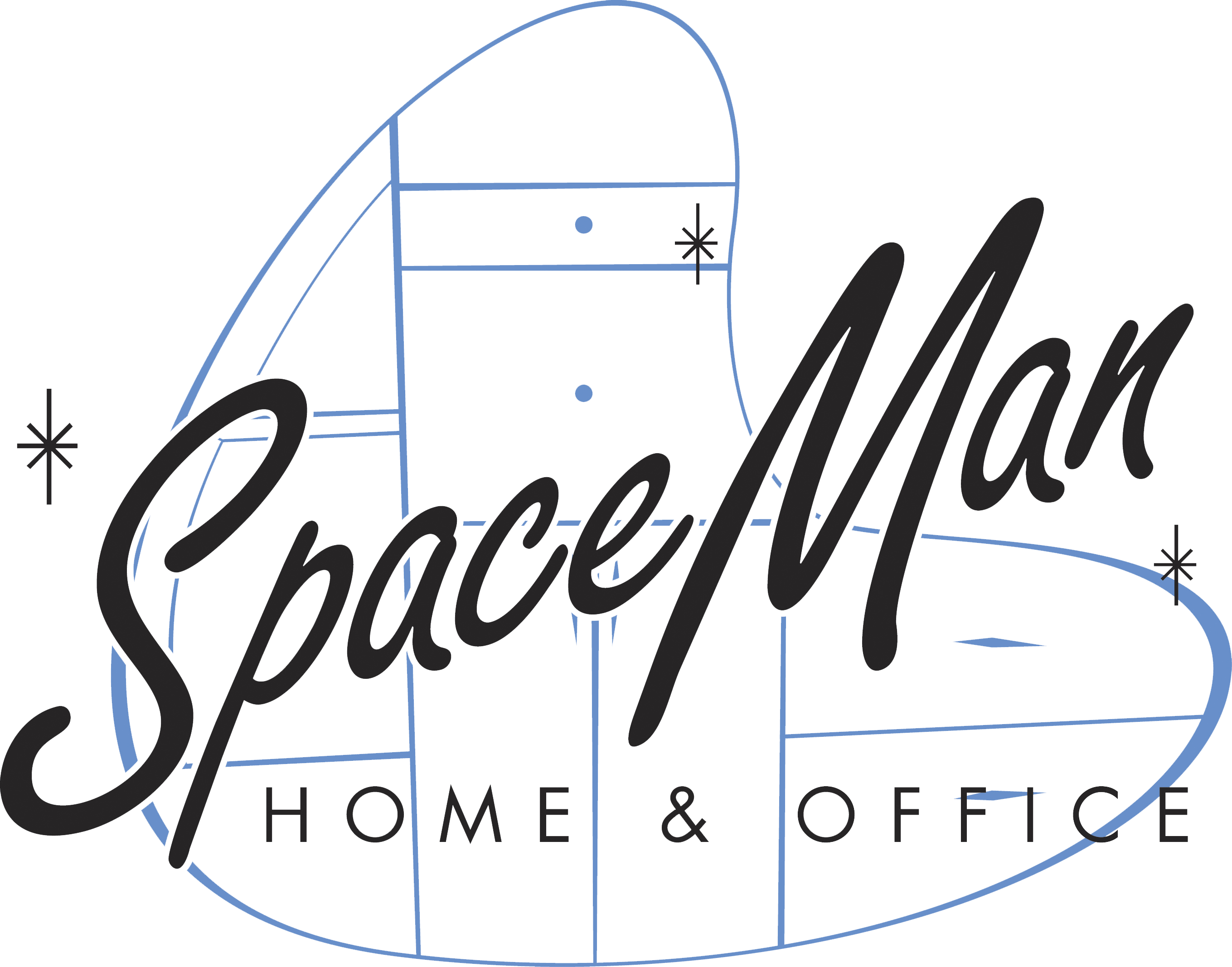 Spaceman Home & Office - Calligraphy (2718x2134), Png Download