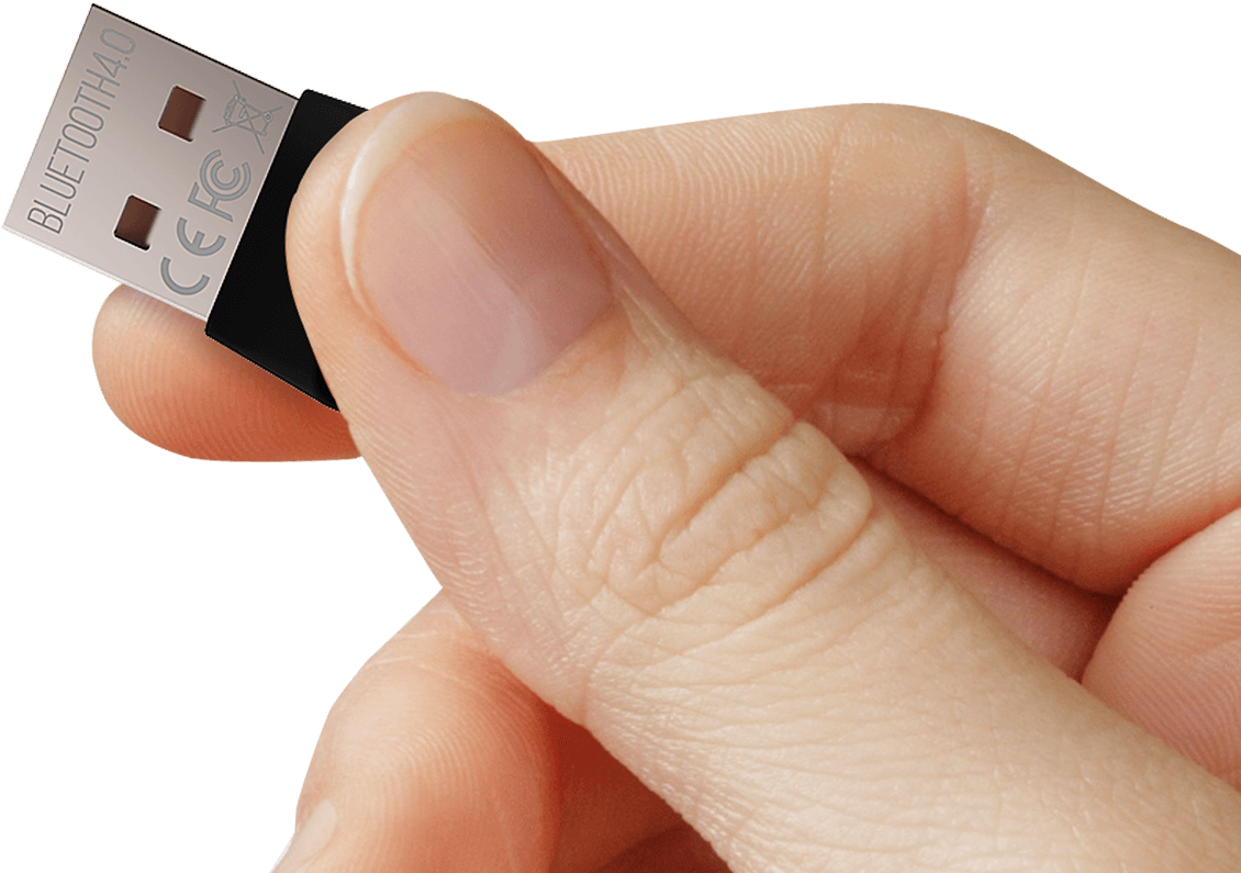 Easy To Carry - Usb In Hand Png (1450x850), Png Download