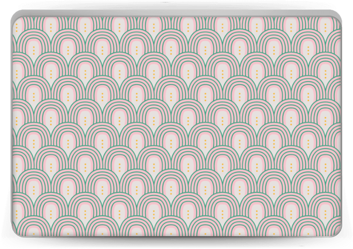 Art Deco Skin Laptop - Circle (800x533), Png Download