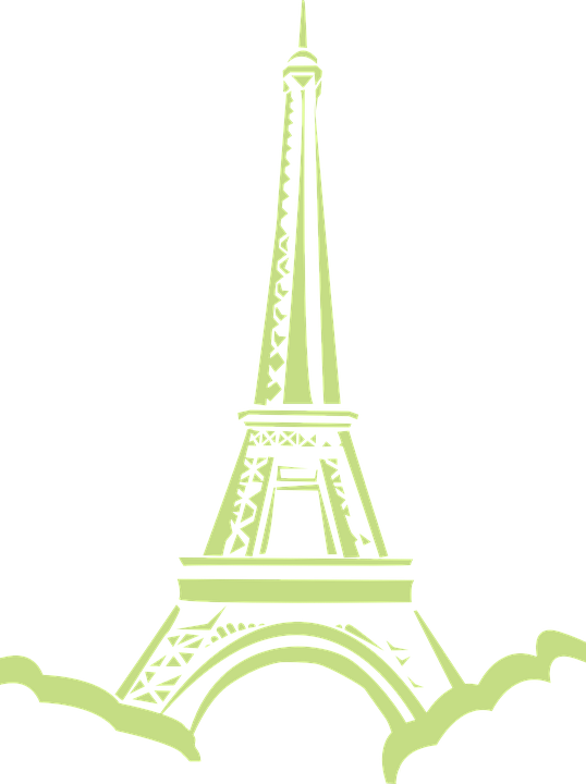 Torre Eiffel Pop Art (538x720), Png Download