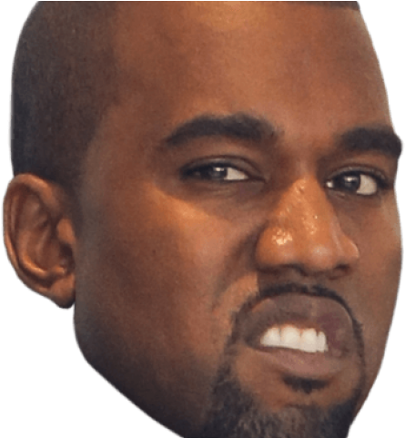Kanye West Clipart - Kanye West Head Png (640x480), Png Download