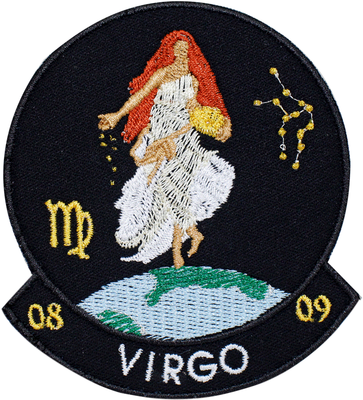 Virgo - Patchyalater - Patches - Cross-stitch (1024x1024), Png Download