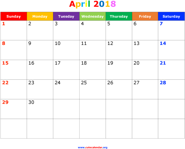 April Png Picture - Disney Calendar April 2018 (800x618), Png Download