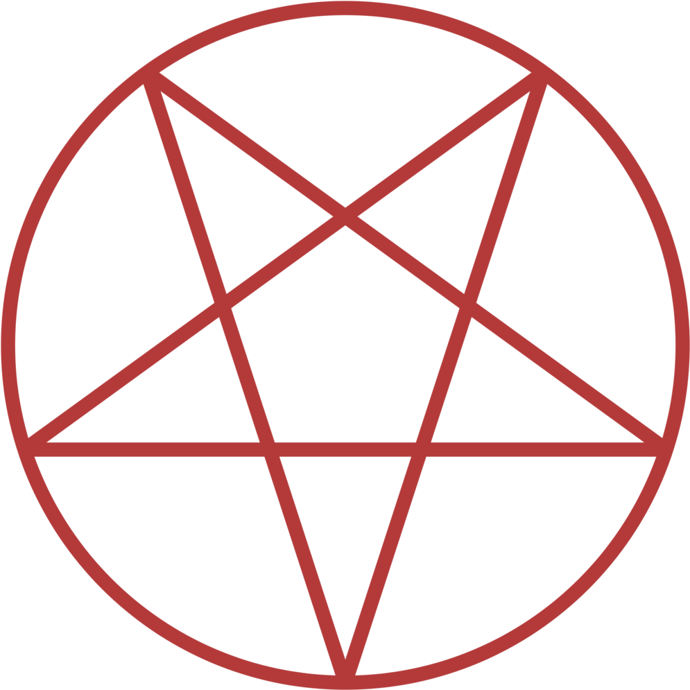 Satan Pentagram (1024x1024), Png Download