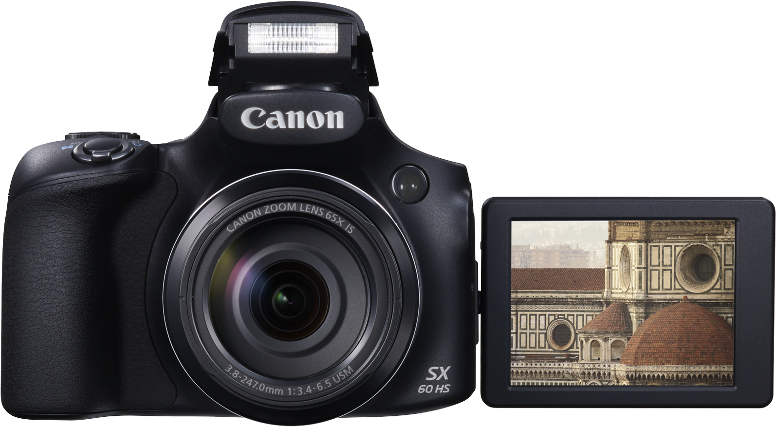 Canon Powershot Sx60 Hs Bridge Cameras Compact Camera - Canon Powershot 60 Hs (1600x1200), Png Download