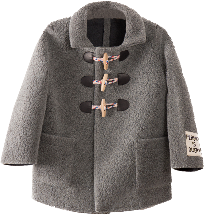 Bobo Choses Aw17 Wool Jacket - Overcoat (800x800), Png Download