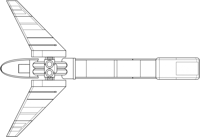 Yv-666blackandwhite - Aircraft (800x546), Png Download