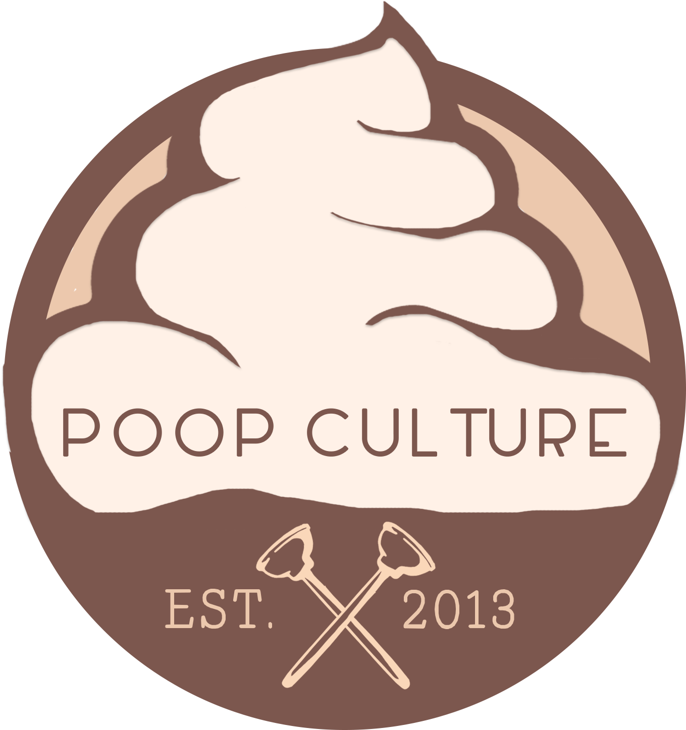 Poop Culture Podcast - Emblem (1500x1500), Png Download