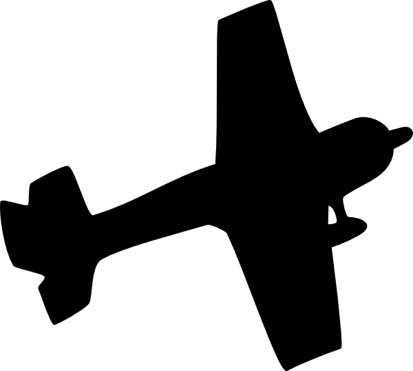 Cessna Airplane Silhouette 81512 Movieweb - Black And White Cessna Clipart (600x538), Png Download