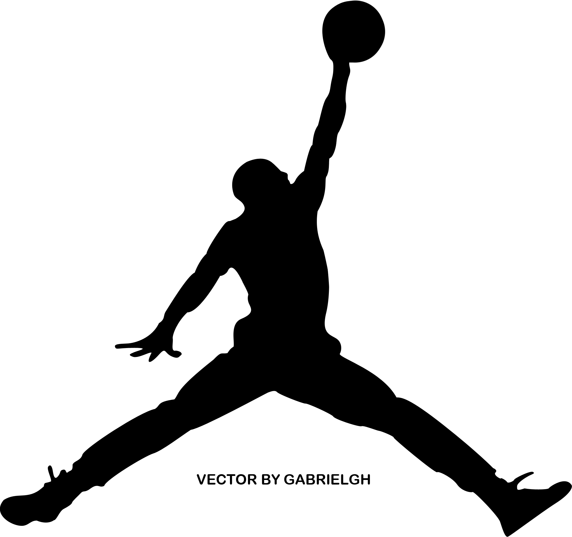 Michael Air Jordan Logo - Air Jordan (1995x1873), Png Download