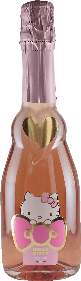 Hello Kitty Sweet Pink Sparkling Rose (664x995), Png Download