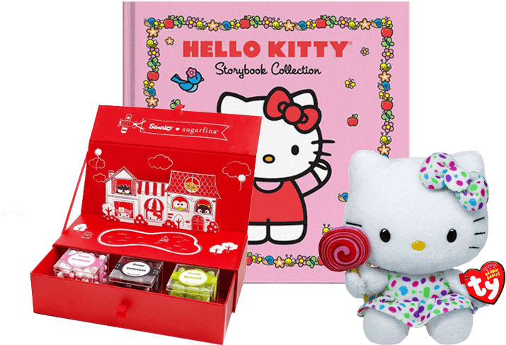 Hello Kitty Book (750x505), Png Download