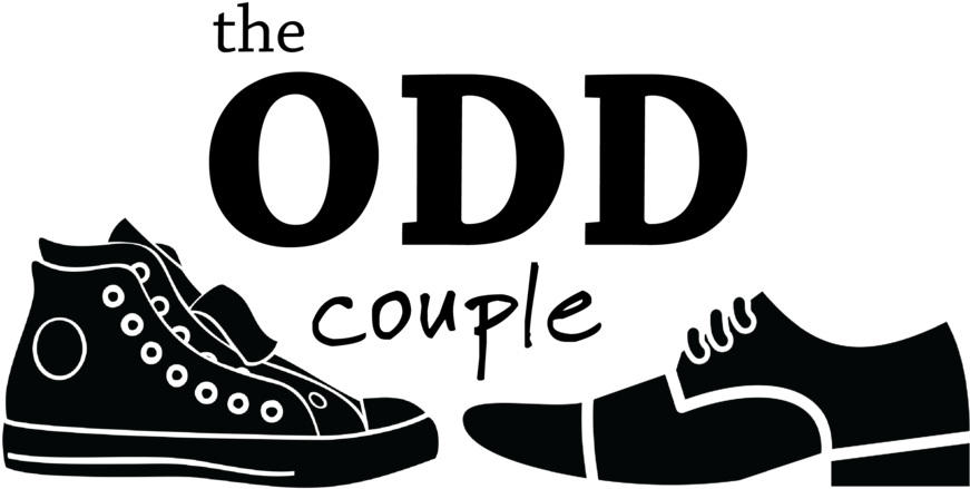 Odd Couple Logo Transparent - Walking Shoe (1000x519), Png Download