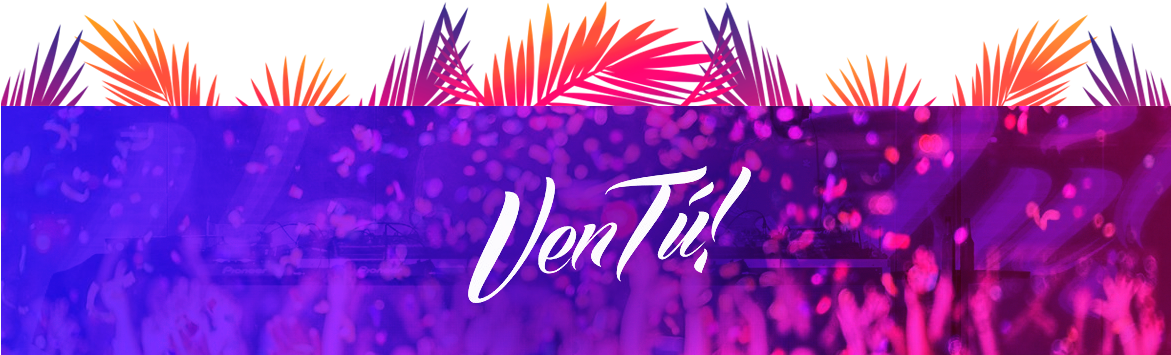 Ven Tu Fiesta Header Banner Graphic Design Full Size Png
